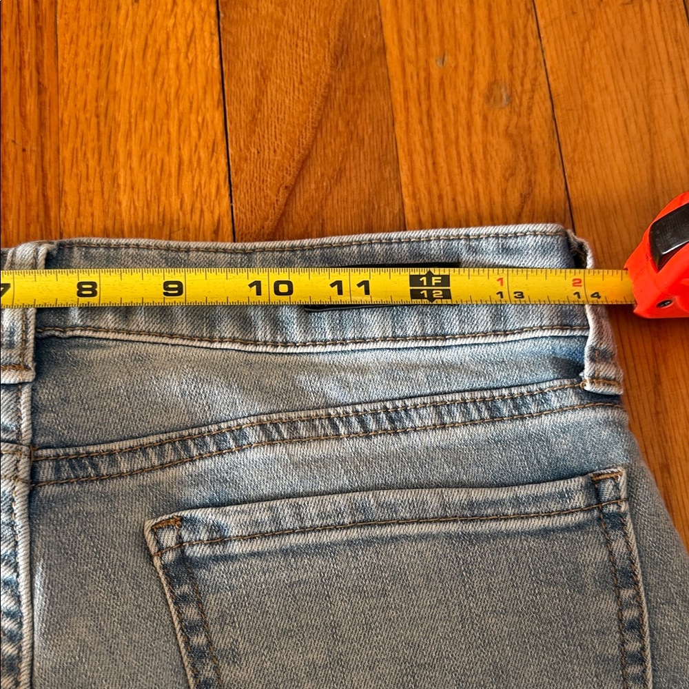 Kut from the Kloth Light Blue Jean Shorts - Picture 3 of 5